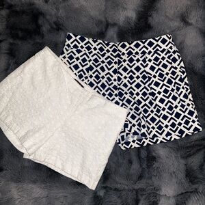 Women’s shorts in a size 6 made by Ann Taylor on sale now .